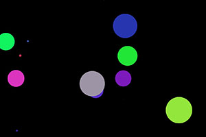 Screenshot of Patatap project